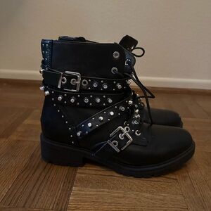 Studded boots